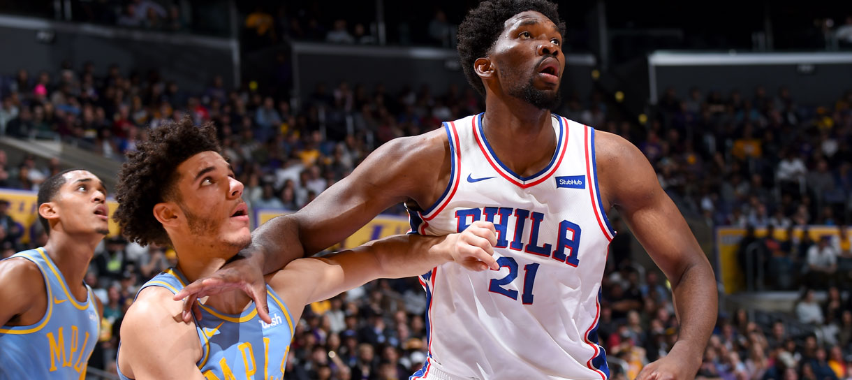 Lakers perde para o Sixers em atuação dominante de Joel Embiid