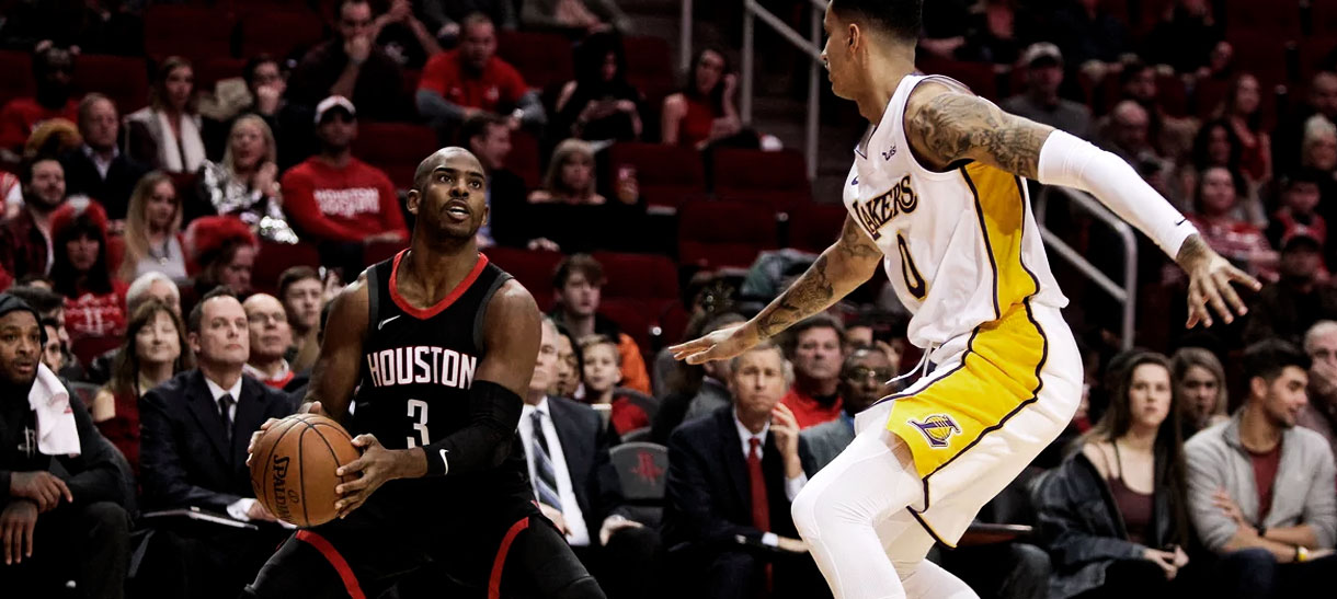 Após duas prorrogações, Lakers perde para Rockets em Houston