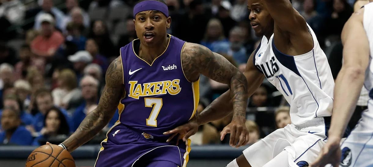 Isaiah faz boa estreia, Lakers defende mal e sai derrotado de Dallas