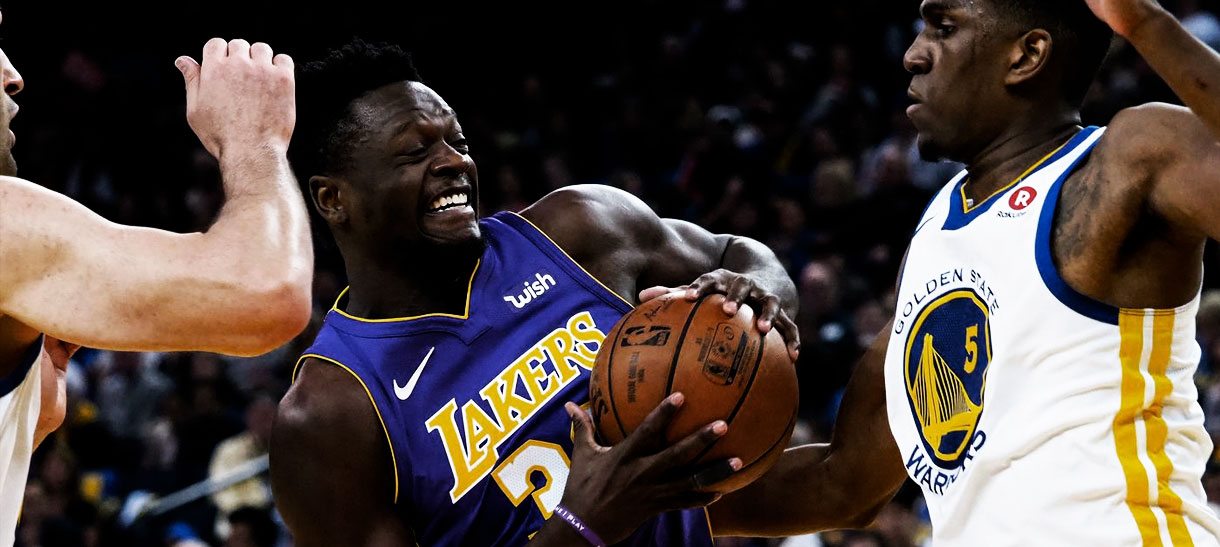 Lakers perde para Warriors em jogo de desfalques em Oakland