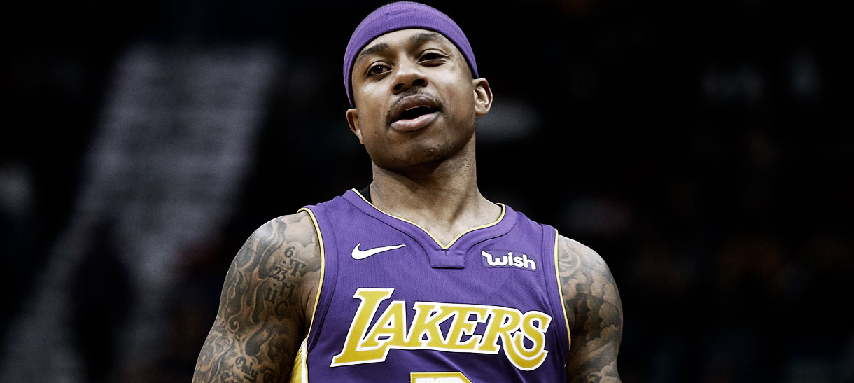 Lakers libera Isaiah Thomas para tratar quadril em Nova Iorque