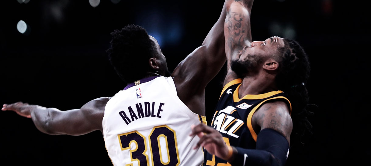 Lakers sofre com desfalques e perde para o Jazz em casa