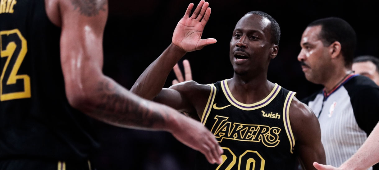 Pouco importou a derrota. A noite foi toda do estreante Andre Ingram