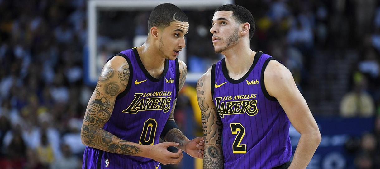 Lonzo Ball e Kyle Kuzma selecionados para o Rising Stars Challenge