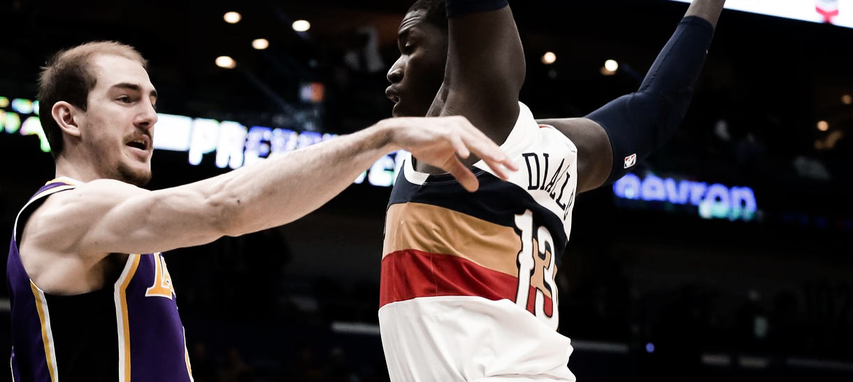 Alex Caruso rouba a cena na vitória do Lakers sobre o Pelicans