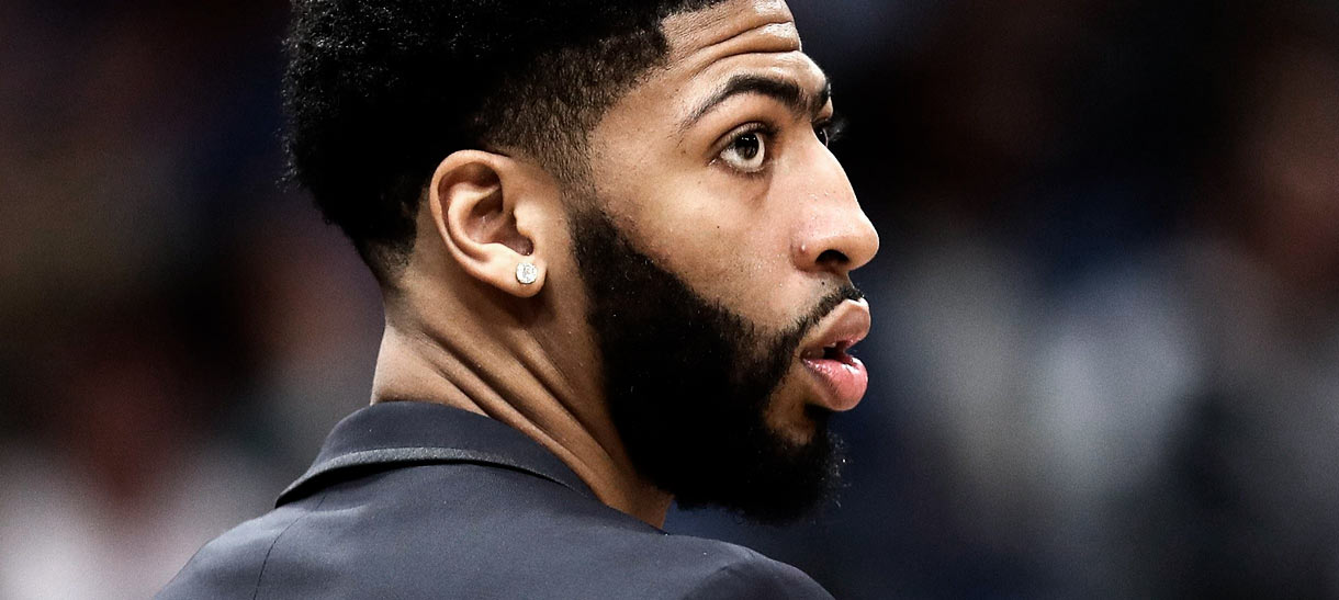 Anthony Davis fala pela primeira vez após ter sido contratado pelo Lakers