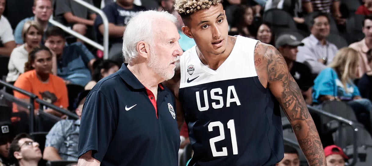 Gregg Popovich elogia Kyle Kuzma e o compara com lenda da NBA