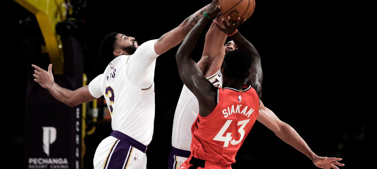 Lakers luta mas não resiste ao Raptors no Staples Center