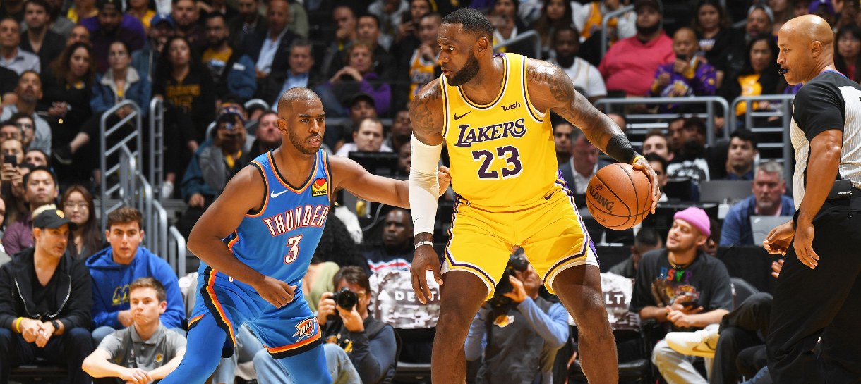 Lakers vai para estrada e enfrenta novamente o Thunder