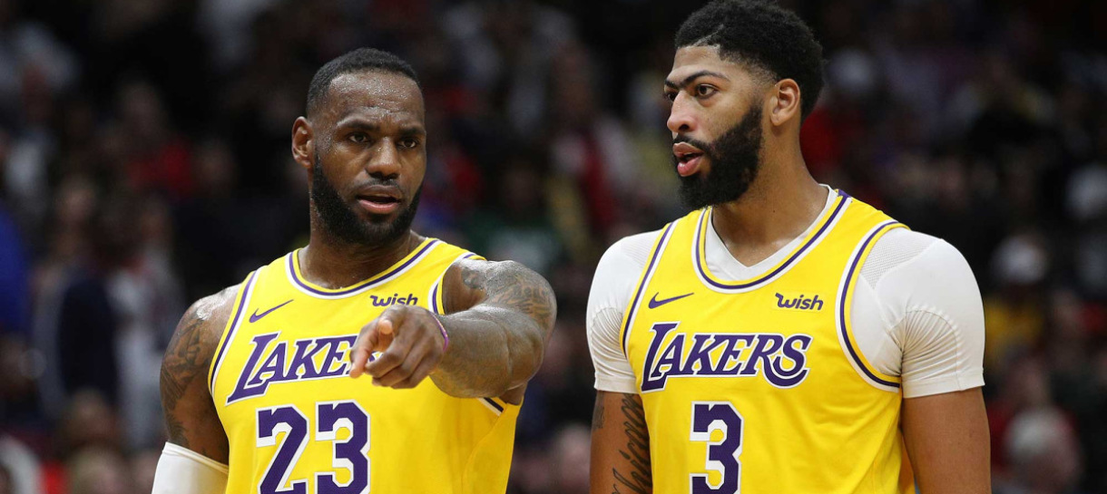 LeBron e Davis revelam meta interna do Lakers