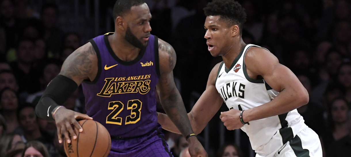 Lakers e Bucks se enfrentam em duelo bastante aguardado