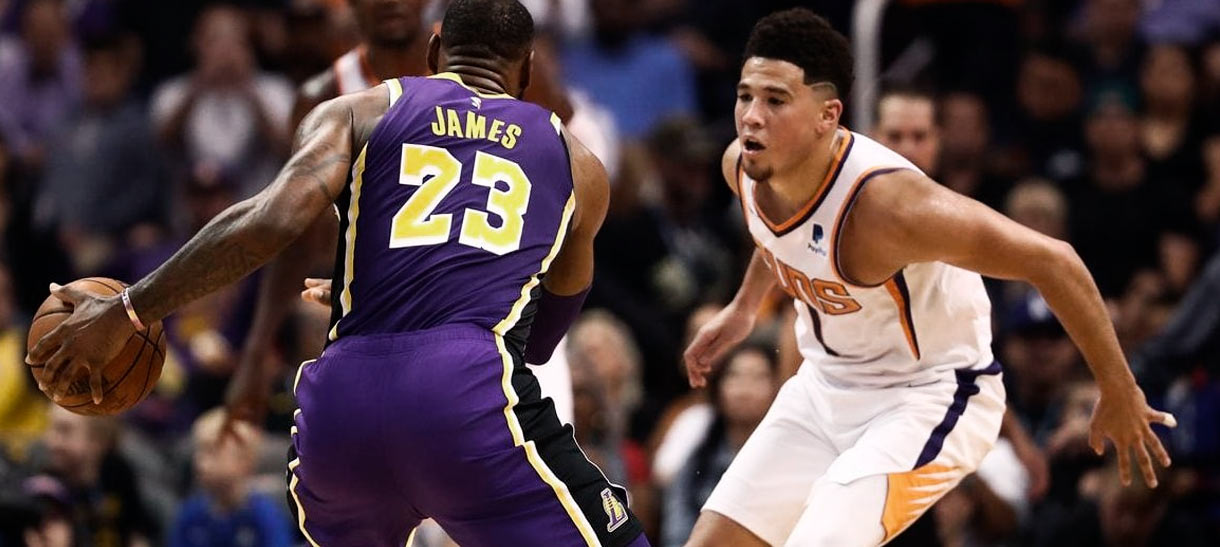 Lakers recebe Suns na primeira partida do novo ano