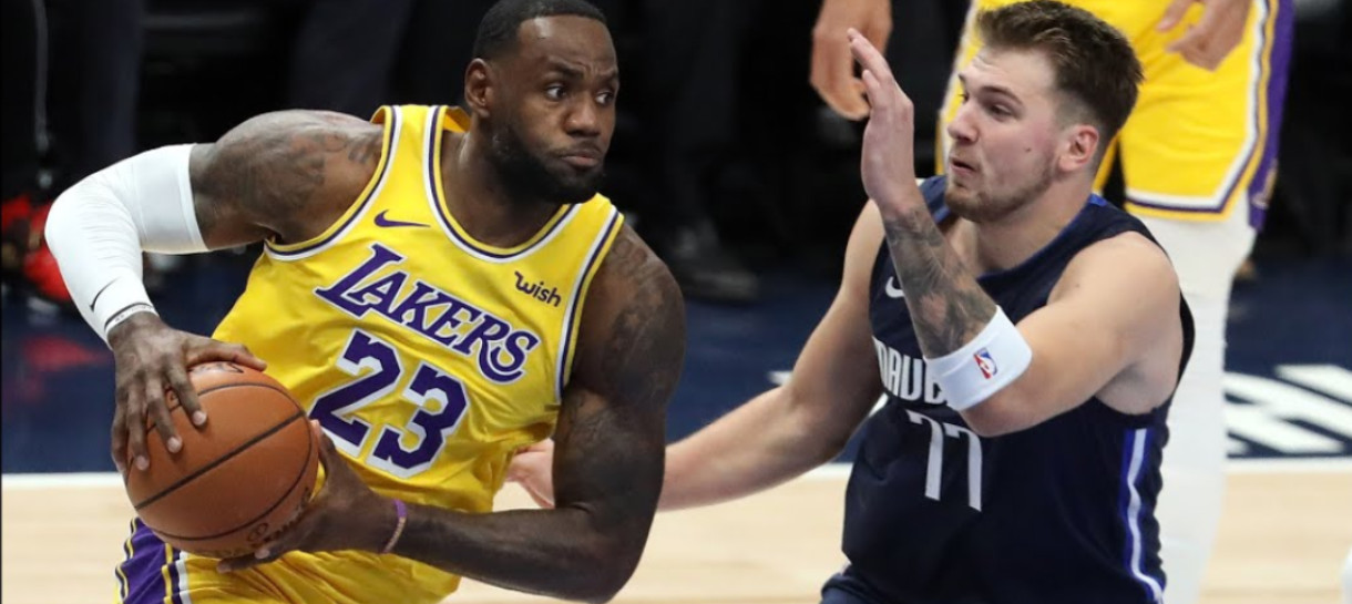 Lakers inicia série na estrada contra o Dallas Mavericks