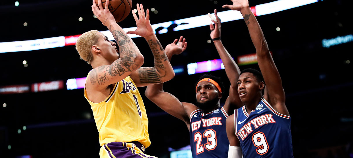 Knicks quer explorar uma troca por Kyle Kuzma