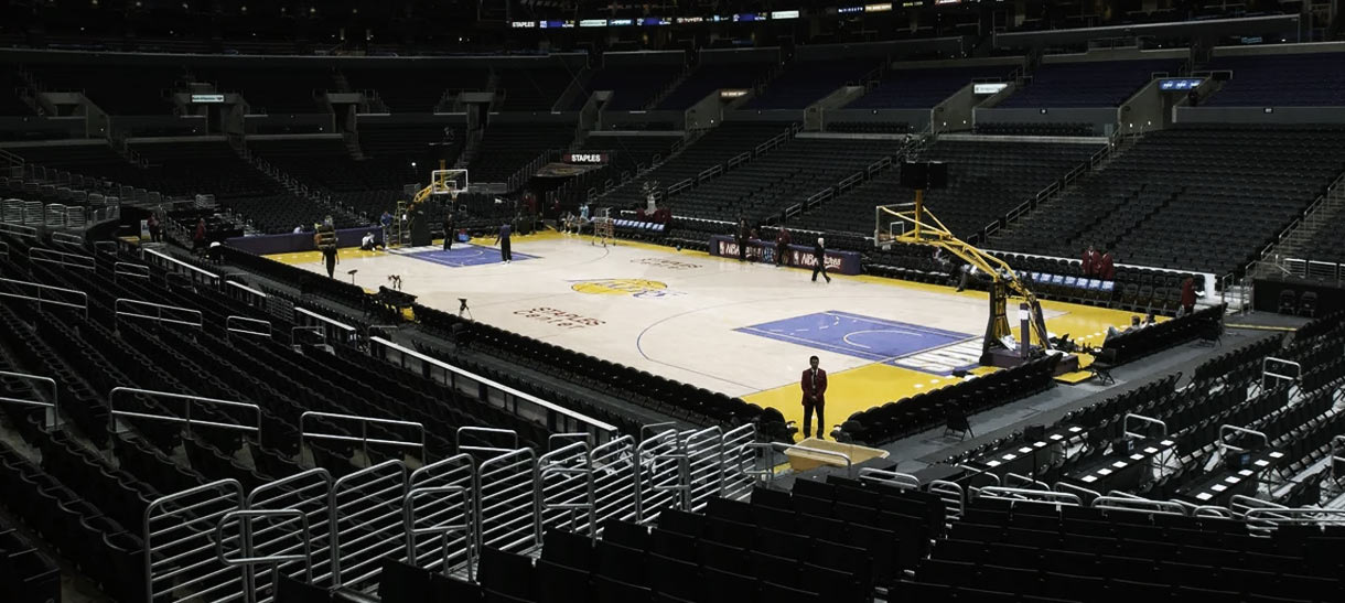 Como o Lakers reage a paralização da NBA por conta do coronavirus