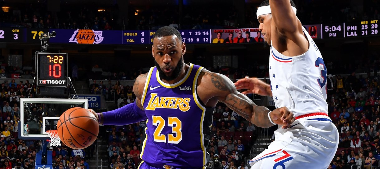 Lakers volta a Los Angeles e recebe o Philadelphia 76ers