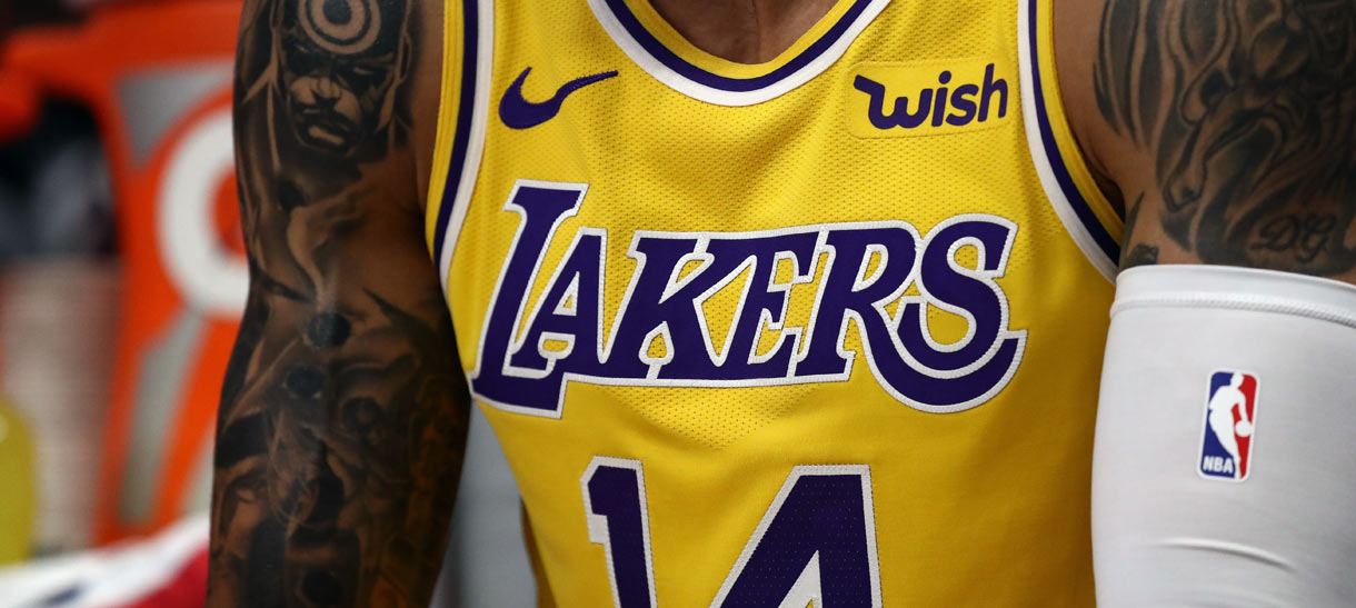 Mensagem por Justiça Social substitui nome de alguns jogadores do Lakers