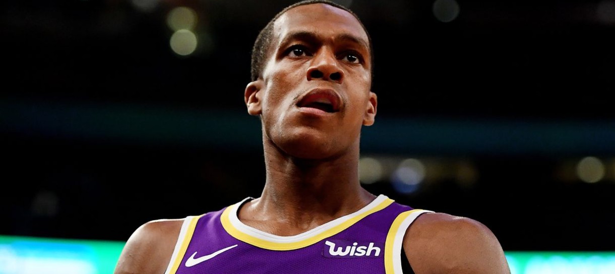 Rajon Rondo já está com o Lakers em Orlando
