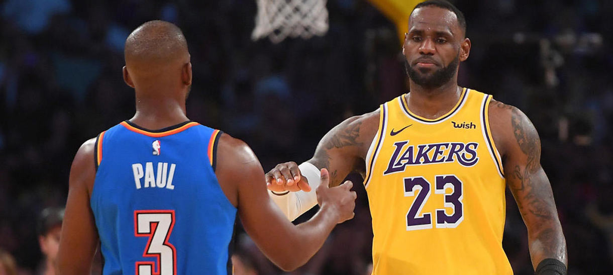 Executivos acreditam que LeBron irá trazer Chris Paul para o Lakers