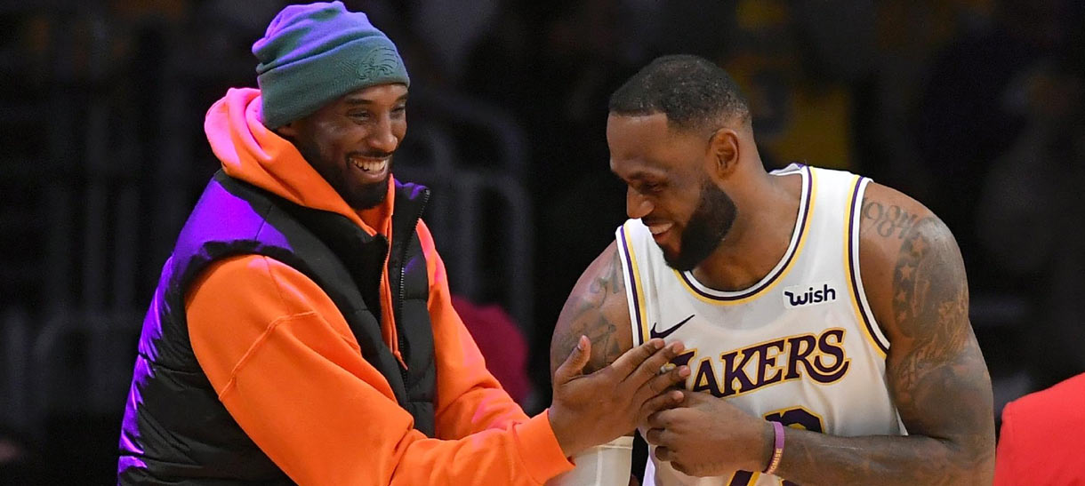 LeBron James presta homenagem a Kobe Bryant no Instagram