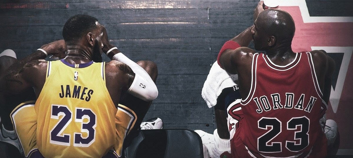Como LeBron James pode ser considerado melhor que Michael Jordan