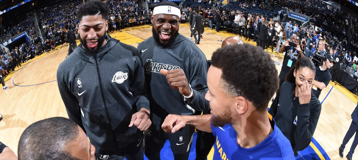 NBA: Porque o Warriors não tem chances contra o Lakers de LeBron e Davis