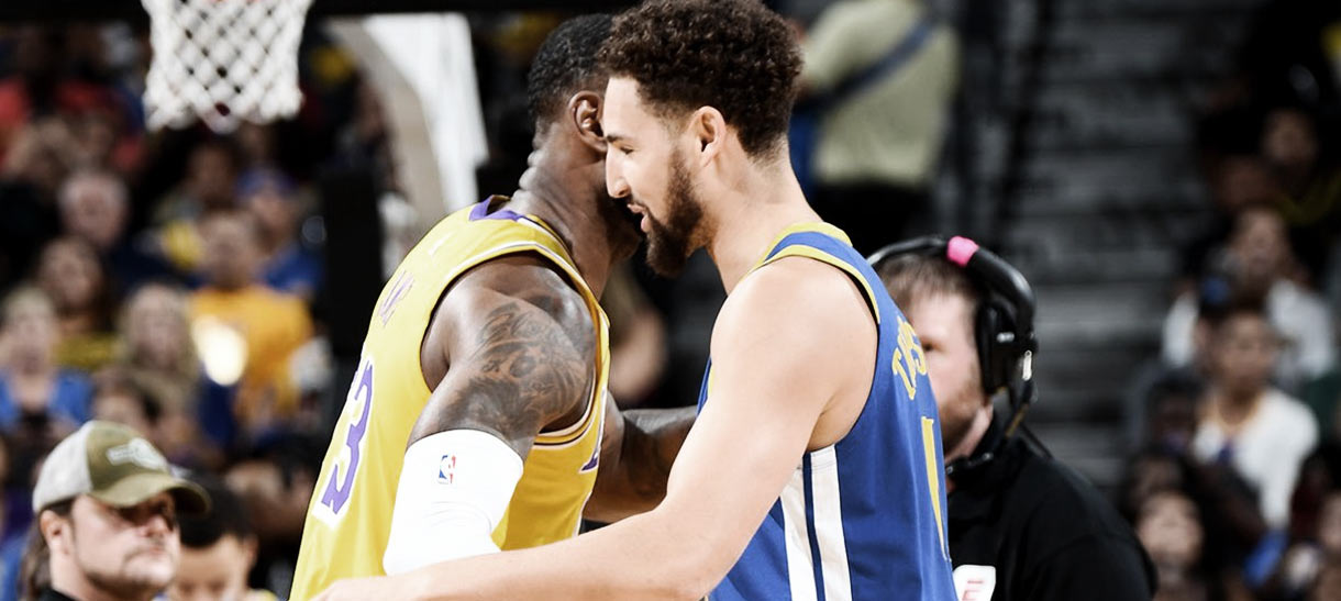 Lakers: LeBron James pede orações para Klay Thompson do Warriors