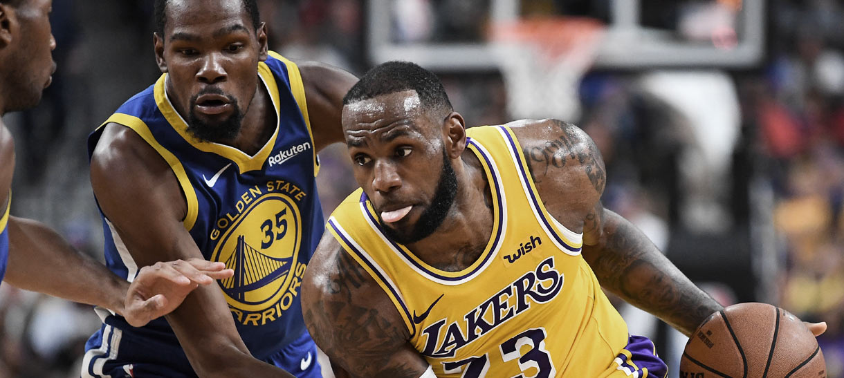 LeBron James manda mensagem para Kevin Durant por sua estreia no Nets