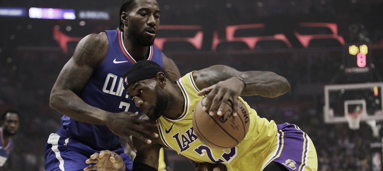 Lakers encara Clippers na estreia da temporada da NBA
