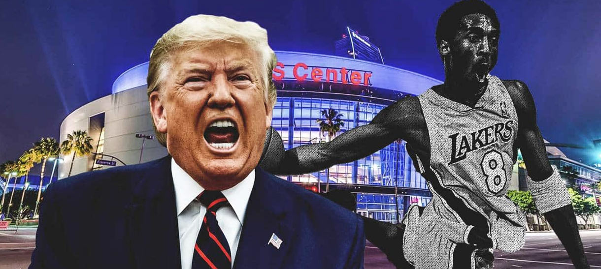 NBA: Decreto de Donald Trump visa homenagear Kobe Bryant