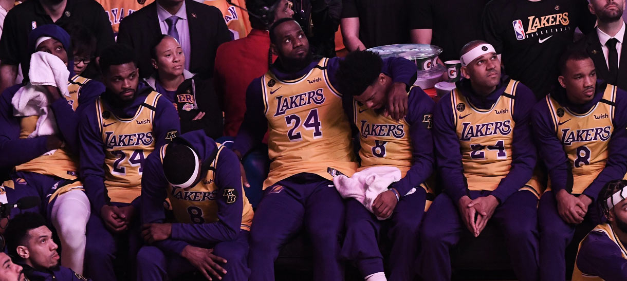 Lakers não vai celebrar o primeiro aniversário da morte de Kobe Bryant