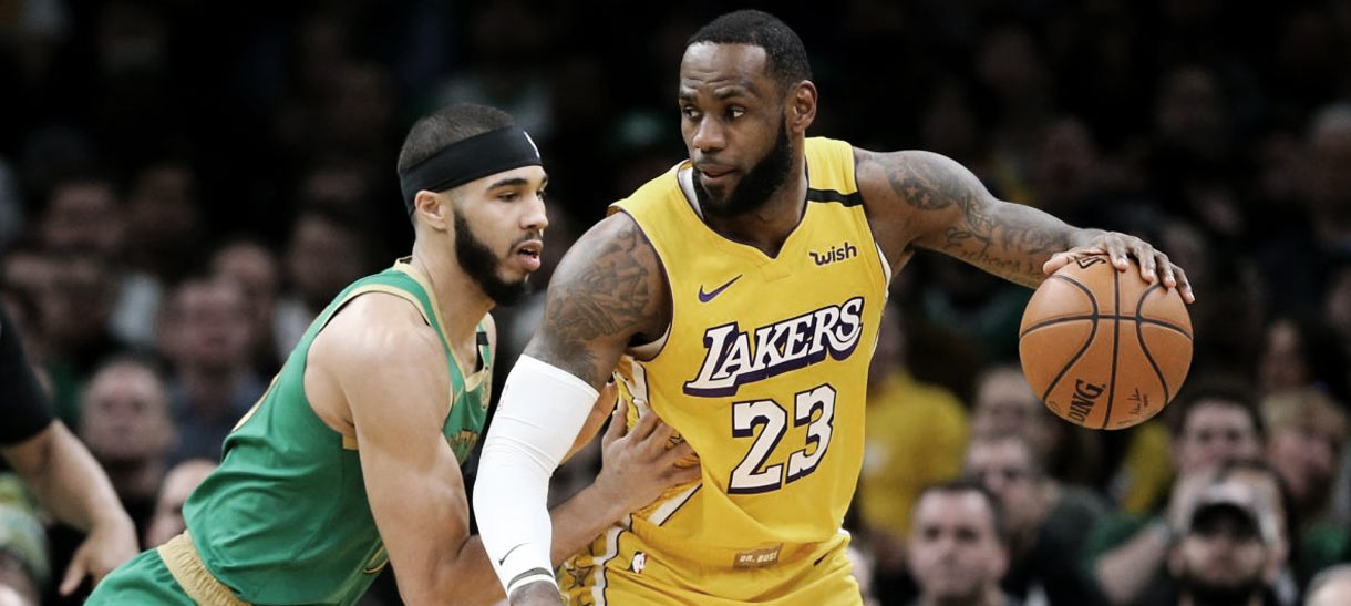 NBA: Lakers e Celtics se encontram sedentos por uma vitória