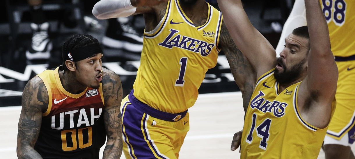NBA: Lakers perde para Jazz e sofre quarta derrota seguida
