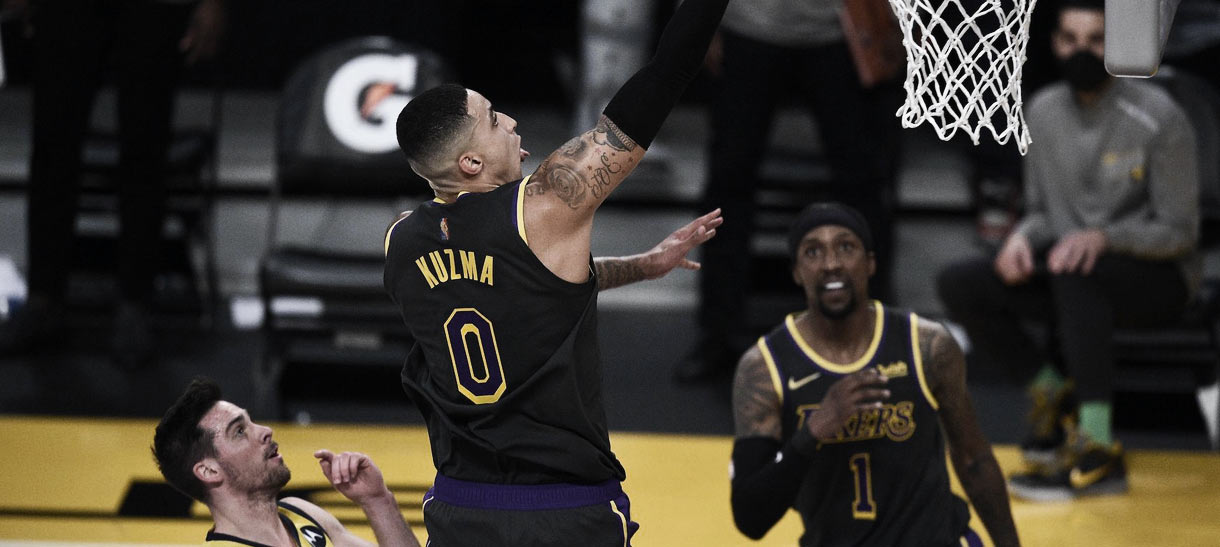 NBA: Dois reservas foram peças chave na vitória do Lakers sobre o Pacers