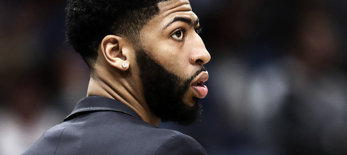 NBA: Anthony Davis deve ficar de fora por três semanas ou mais