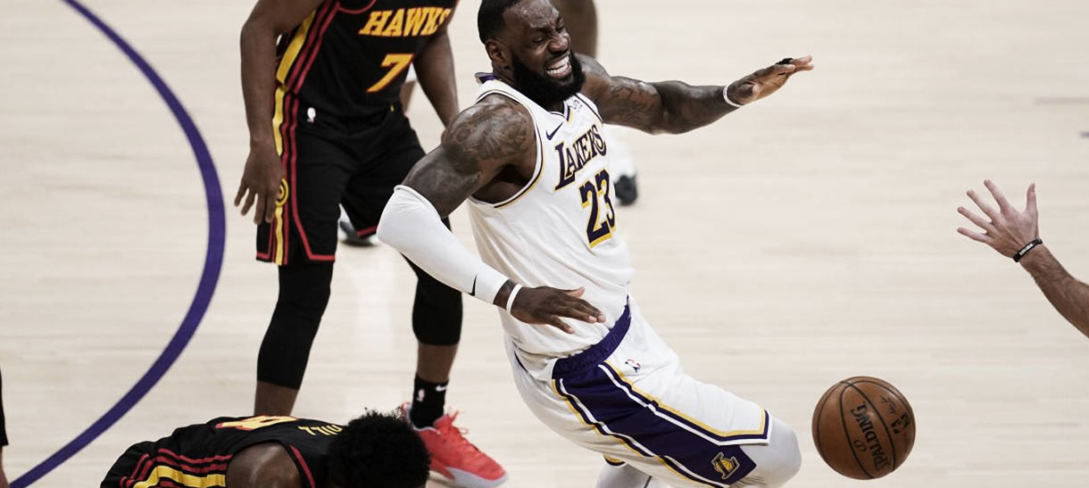 NBA: LeBron James quebra o silêncio e muito irritado fala sobre sua lesão