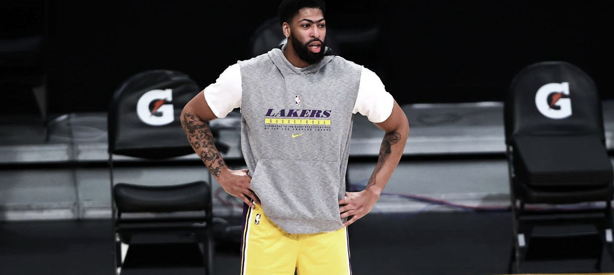 NBA: Anthony Davis está liberado para novas atividades com o Lakers