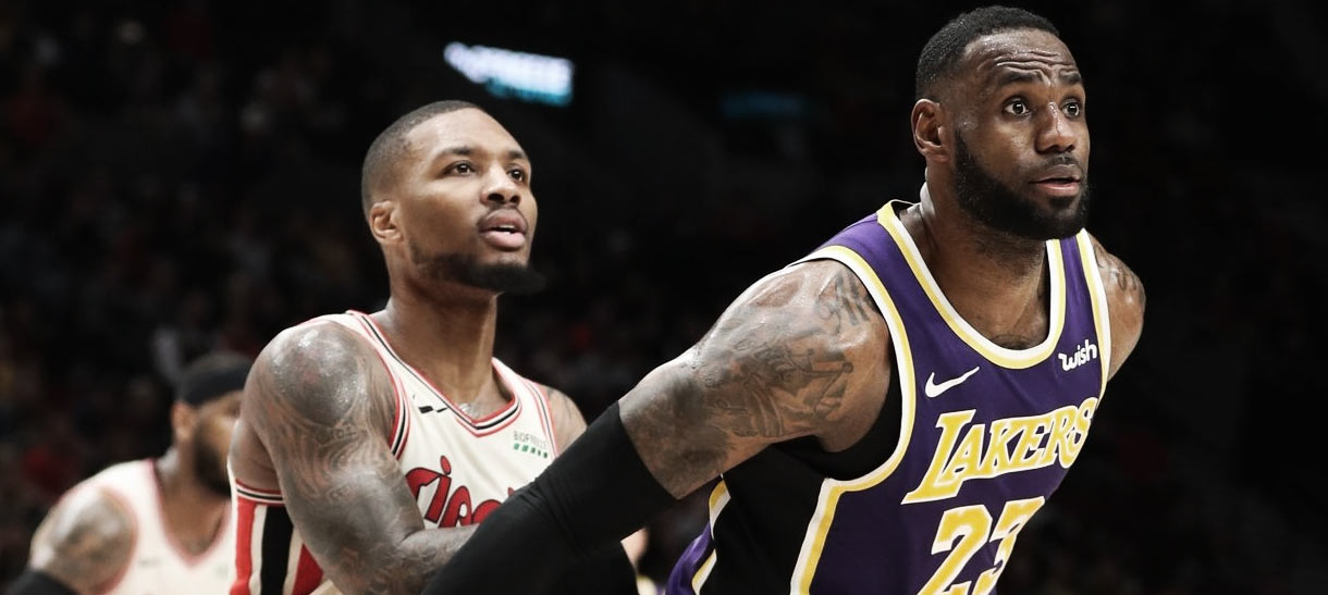 NBA: LeBron James tentou convencer Damian Lillard a jogar no Lakers