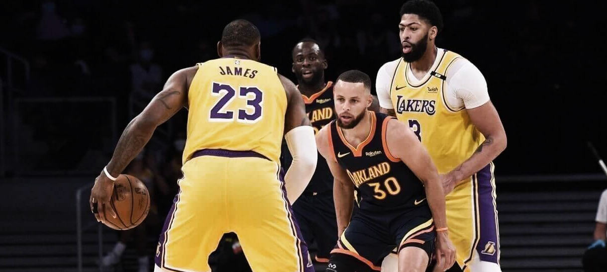 Em partida emocionante, Lakers vence Warriors com cesta de LeBron James nos segundos finais