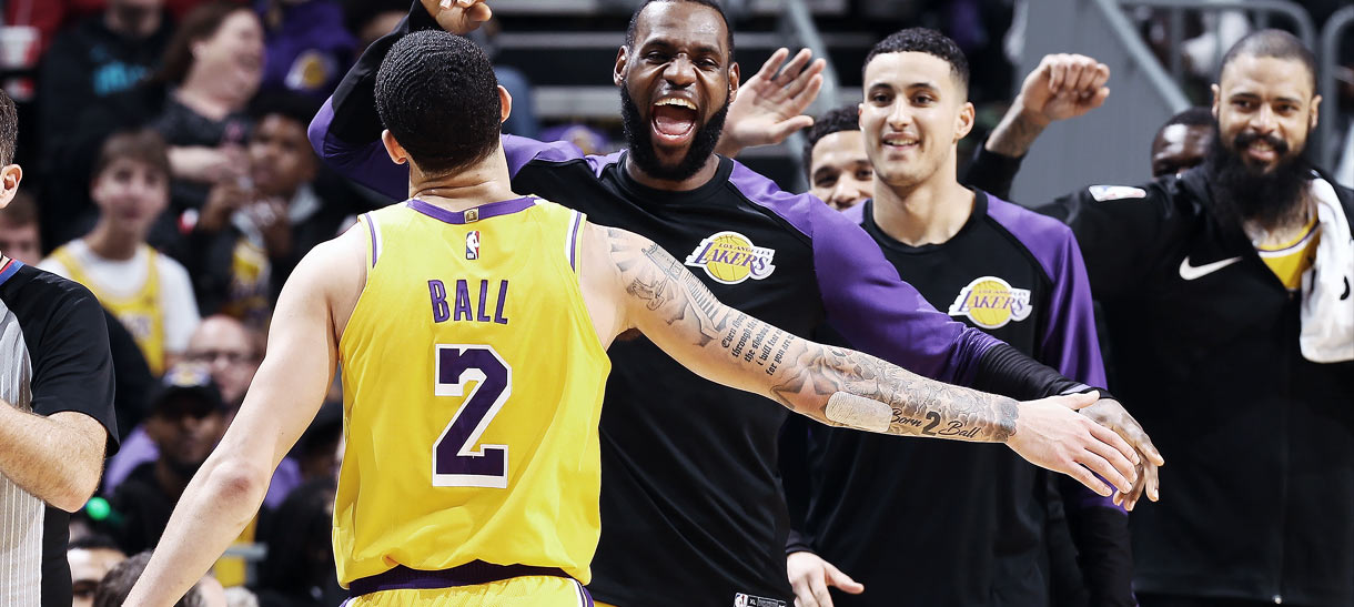 NBA: LeBron James manda mensagem para Lonzo Ball após revelação do armador