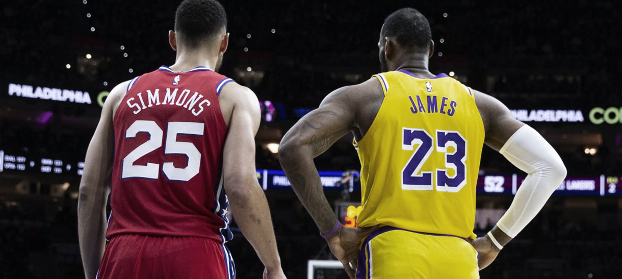 NBA: LeBron James pode pedir ao Lakers negociar por Ben Simmons?