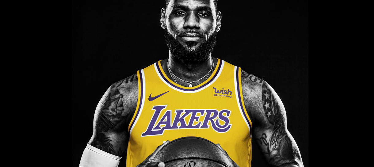 NBA: Nova camisa de LeBron James vaza e torcida do Lakers delira