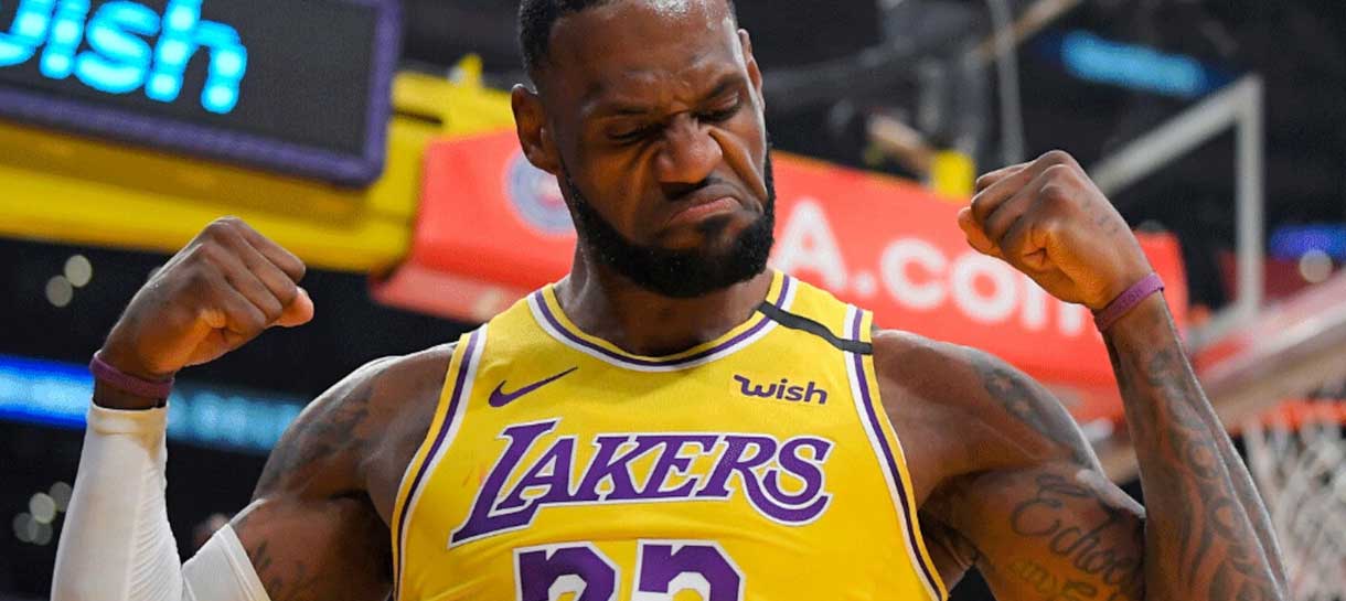 LeBron James e Lakers no topo das vendas de camisas na NBA