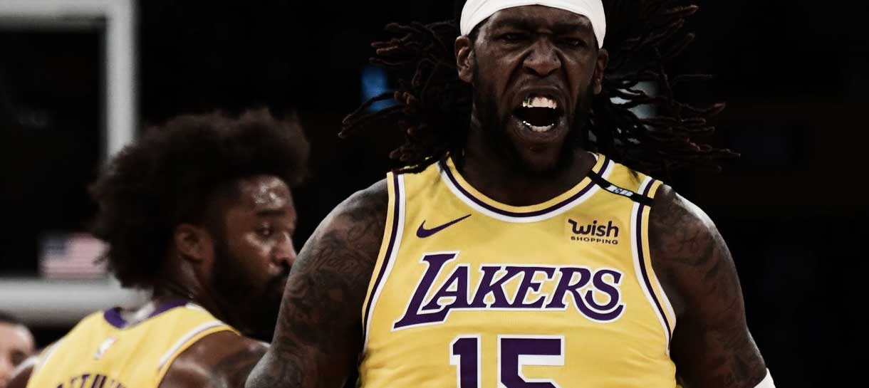 NBA: Pivô do Lakers destrói tabela em jogo de liga de verão