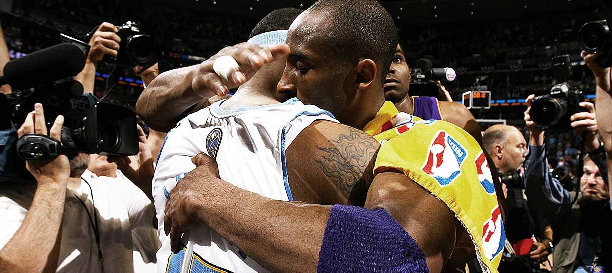 NBA: Carmelo Anthony presta homenagem à Kobe Bryant