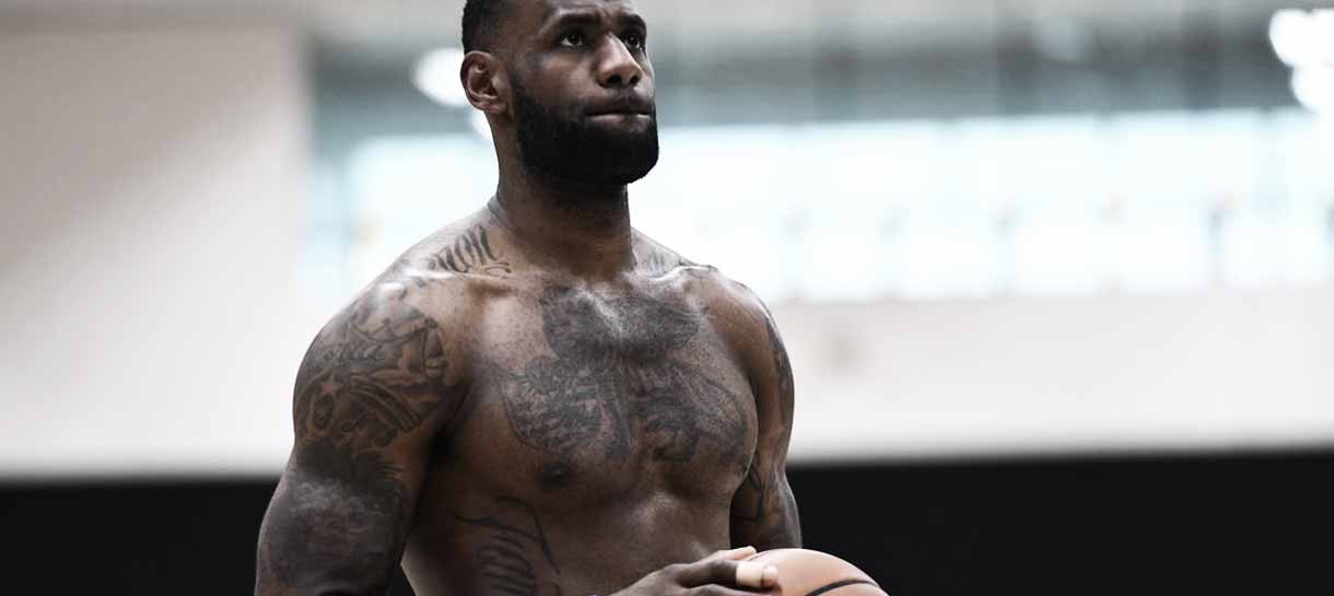 NBA: Vaza vídeo do minicamp secreto de LeBron James com os novos companheiros de Lakers
