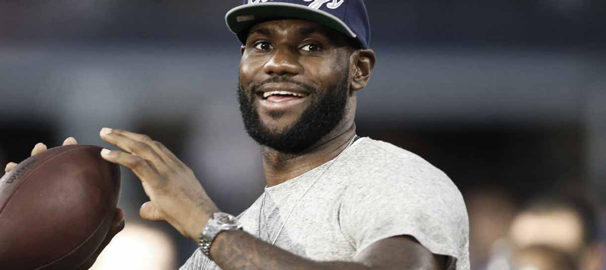 LeBron James quase assinou contrato com time da NFL
