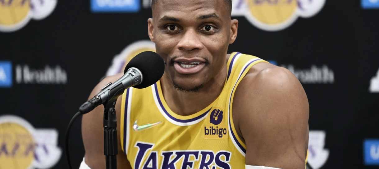 NBA: Russell Westbrook reage ao ser perguntado se jogaria pelo Clippers