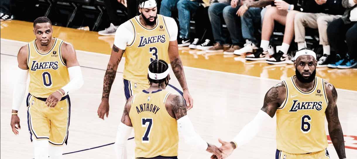 Davis, LeBron e Westbrook reagem ao primeiro jogo juntos pelo Lakers
