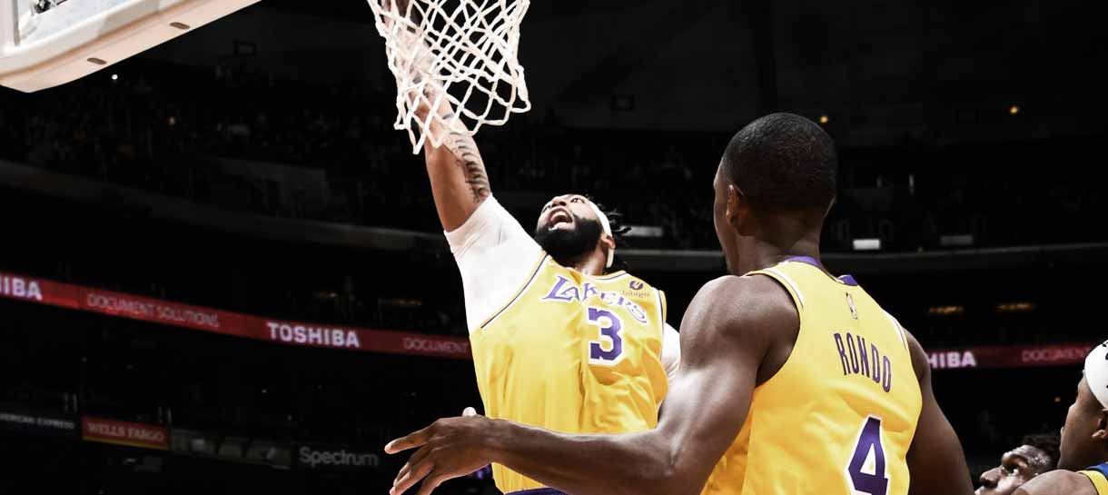 Lakers se destaca nas 10 melhores enterradas da pré-temporada da NBA